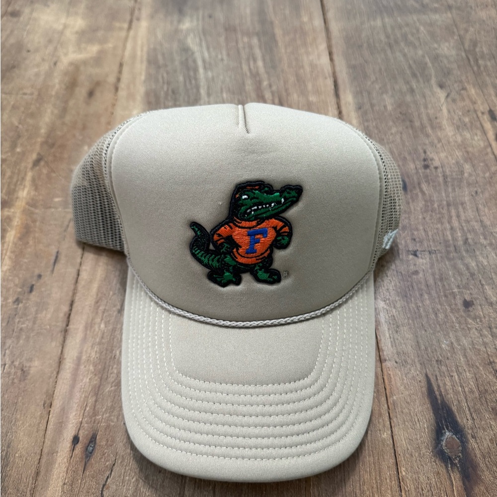 47 Brand Tan Mesh Florida Gators Trucker Hat